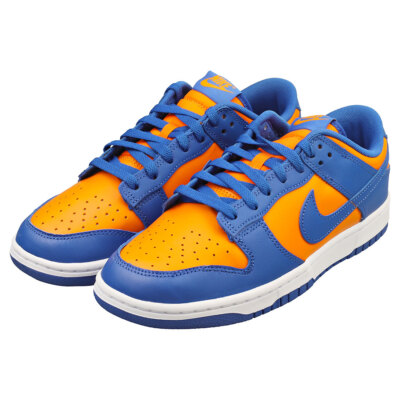 Nike Dunk Low Retro Herren Orange Blue Sneaker Mode - 45.5