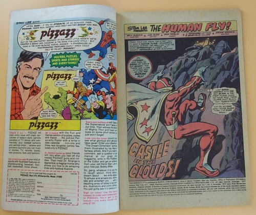MARVEL. THE HUMAN FLY. NUEVO NO. 3 1977. TORMENTA LA FORTALEZA DEL MIEDO. EDAD DE BRONCE - Imagen 3 de 8