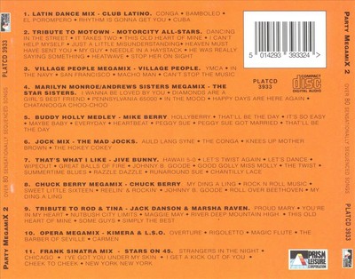 VARIOUS ARTISTS PARTY MEGAMIX, VOL. 2 [PRISM LEISURE] NEW CD