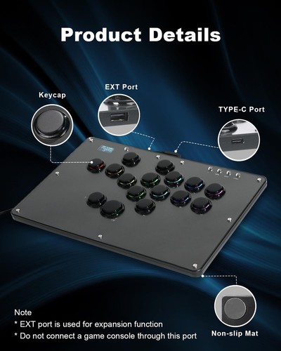 Haute42 Leverless Controller Arcade Stick: Leverless Controller U16 with Kail... - Picture 9 of 9