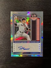 Drew Beam TENNESSEE VOLS 2023 USA stars & Stripes  auto Autograph 1/1  RARE WOW