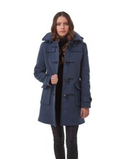 Original Montgomery Women's London Classic Fit Duffle Coat - Royal Blue
