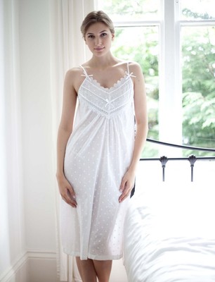 ladies cotton strappy nightdresses