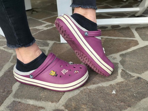 gebrauchte Original Damen Crocs Crocband mt Innenfutter Gr. 41/ Crocs /10 - Bild 4 von 5