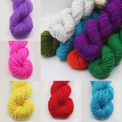 44 colori maglia a mano lana bambino latte cotone uncinetto filato grosso 50g/palla - Foto 1 di 67