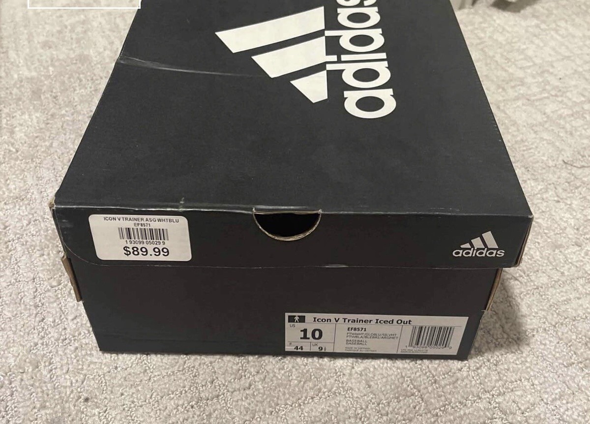 Size 10 adidas Icon Boost Iced Out Pack White 2019