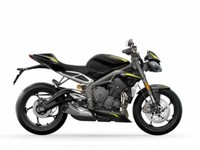 2022 Triumph Street Triple RS Matte Jet Black