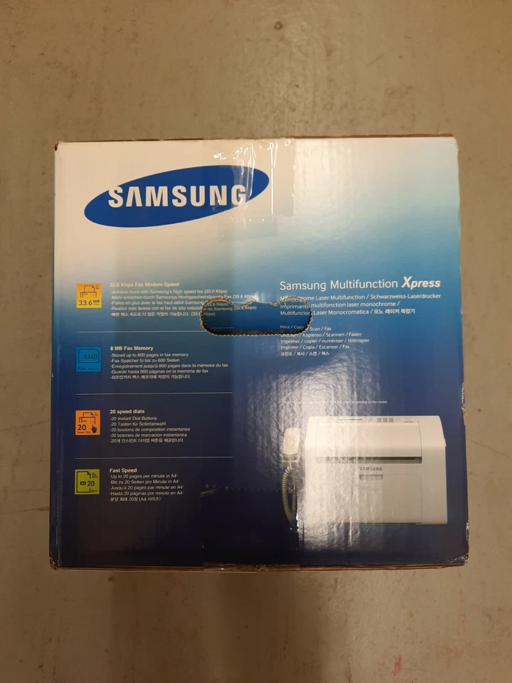 Samsung SF-760p Multifunction Mono Laser Printer A4 SF-760P/SEE - NEW - Image 2 of 2