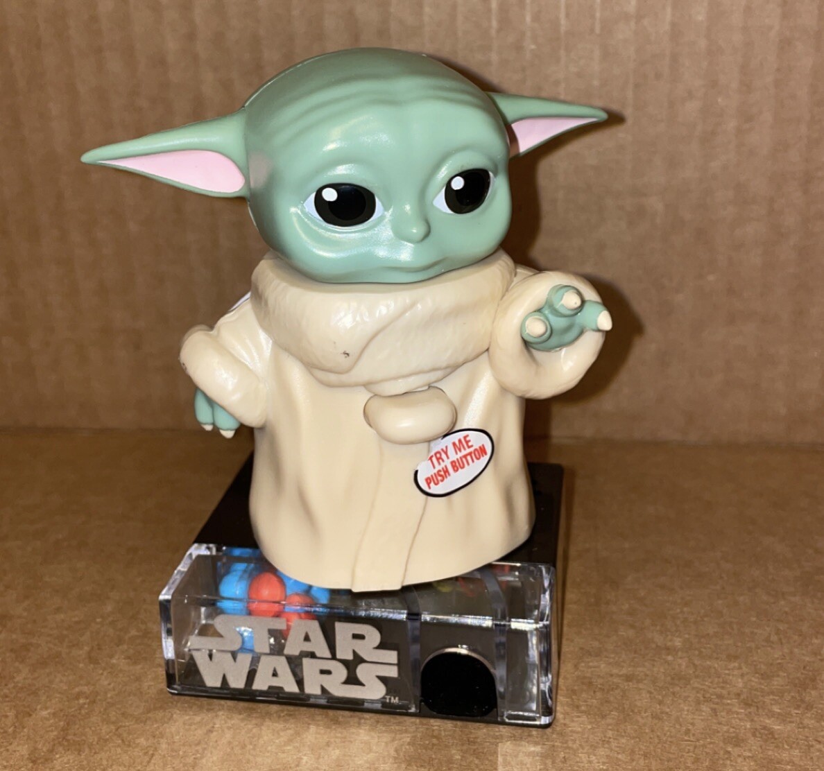 Disney The Mandalorian Baby Yoda Candy Dispenser Talks New eBay