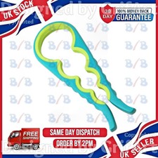 JAR AND BOTTLE OPENER 4 IN 1 GADGET FOR OPENING LIDS TWIST CAP RUBBER GRIPPER