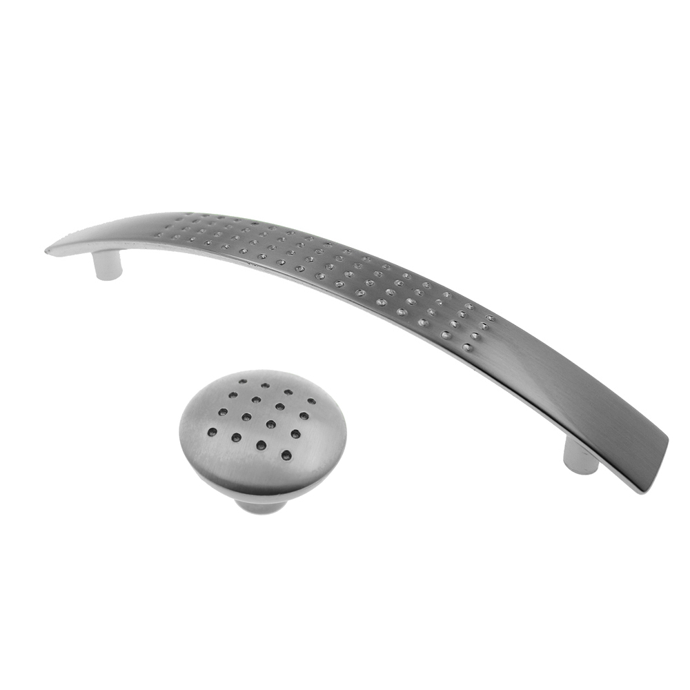 Modern Brushed Nickel Knob Handles Drawer Pulls Kitchen HardwareCloset eBay