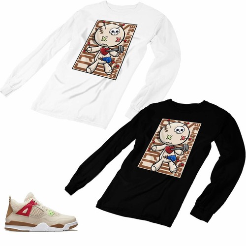 Jordan 4 Wild Things Matching Custom Designed T shirt / hoodie JD 4-34-35 - Picture 2 of 9
