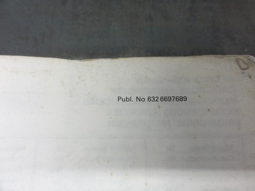 Volvo BM Michigan Euclid A25 Articulated Hauler Parts Catalog Manual 6326697689 - Picture 5 of 10