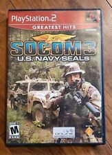 SOCOM 3: U.S. Navy SEALs (Sony PlayStation 2, 2005) CIB TESTED - FREE SHIPPING!