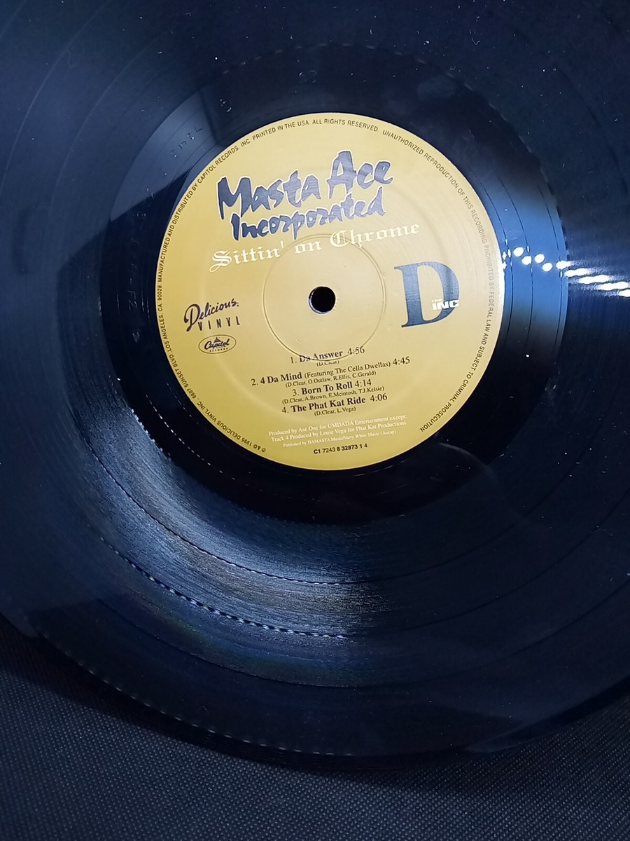 Masta Ace Incorporated - Sittin' On Chrome VG+ DBL Vinyl