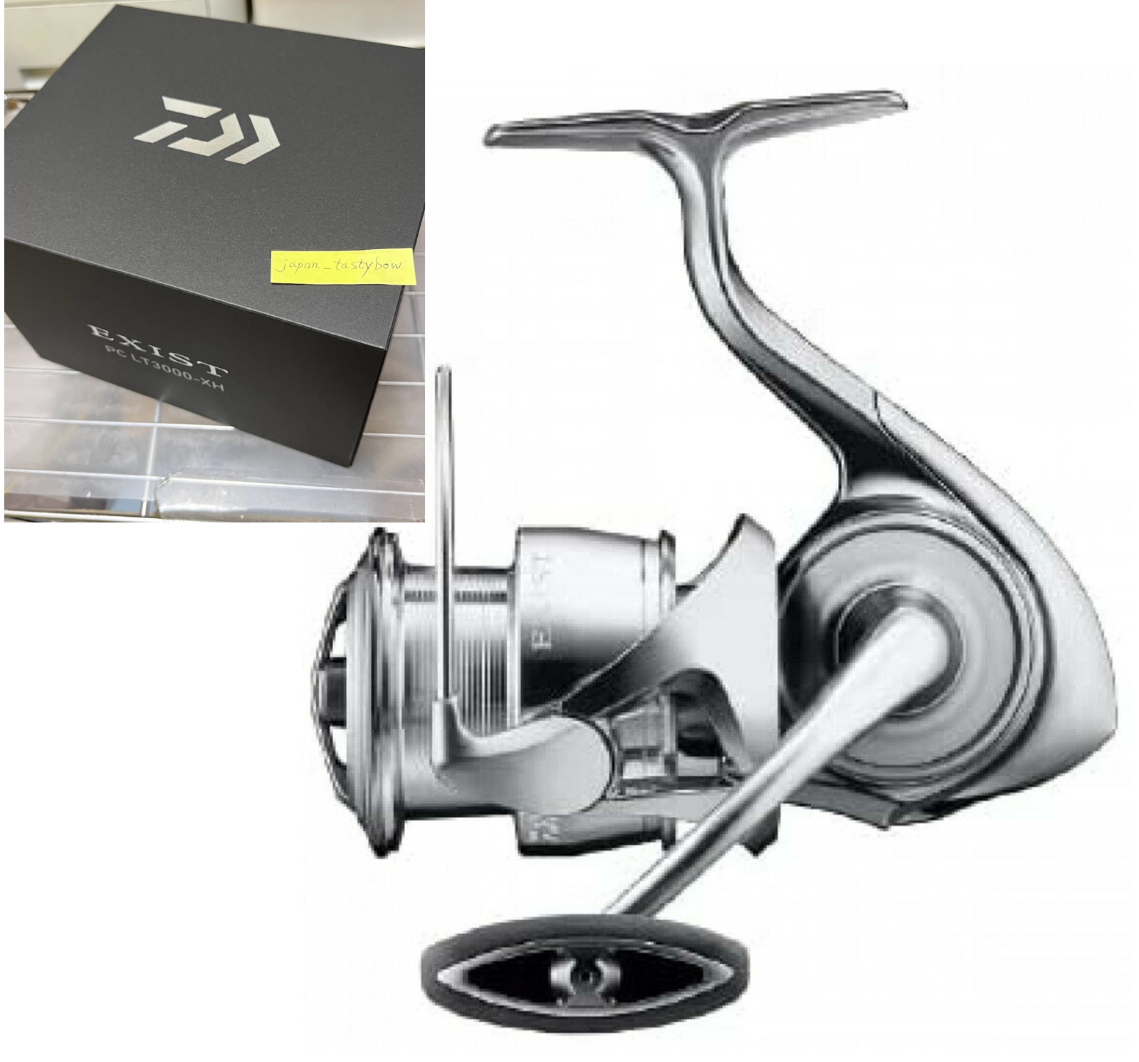 DAIWA Spinning reel 22 EXIST PC LT3000-XH Made in Japan