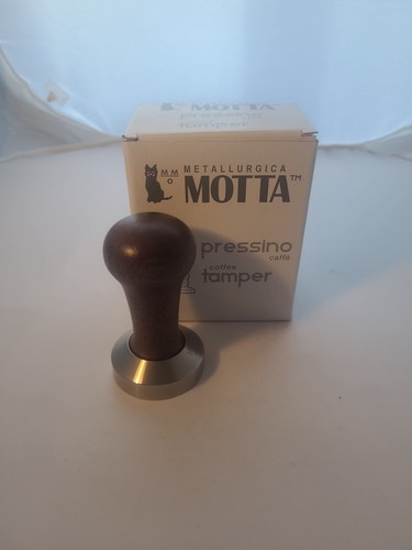 MOTTA 51mm Café Tamper Marrón - 8180/M se adapta a Pavoni & DeLonghi Post Millennium - Imagen 2 de 12