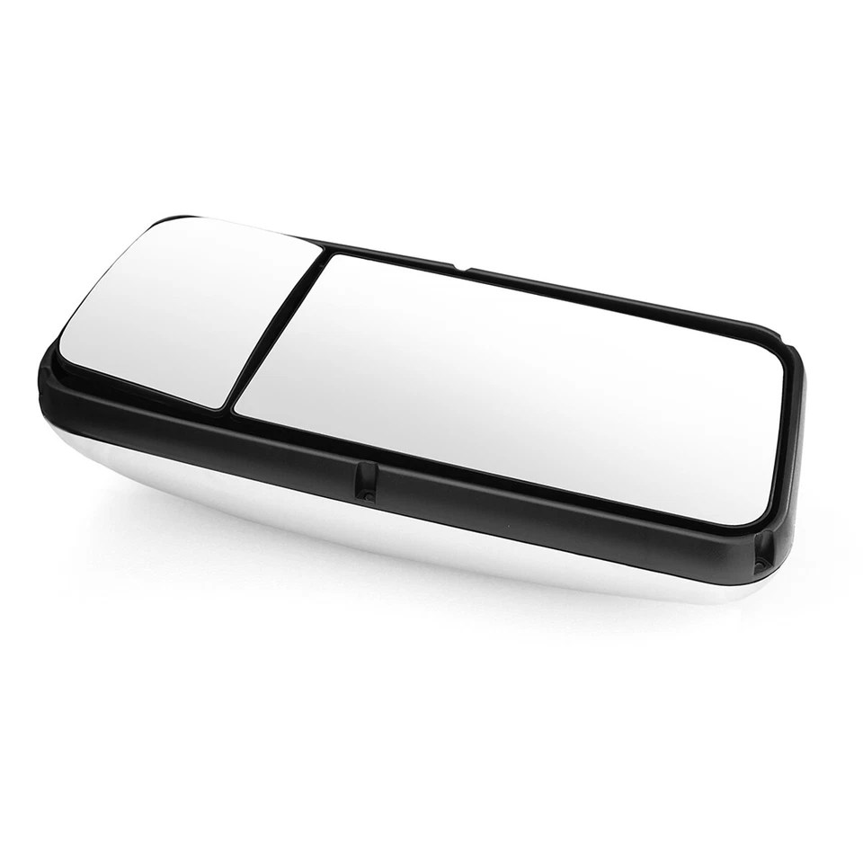 2PCS Chrome Door Mirror Power W/ Heated For Kenworth T660 T600 LH + RH Side Foto 3 de 4