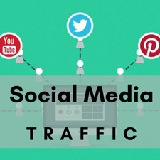 Genuine Real Social TRAFFIC for your website or page. Boost your webtraffic !! 