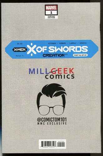 X-Men X of Swords Creation #1 Parte 1 de 22 Variante Davi Go Cómic Tom MMC - Imagen 2 de 2