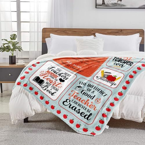 Geschenke für Frauen Wertschätzung Geschenke, Geschenke fürs, beste Geschenke 50"x60" Lehrer - Bild 4 von 7