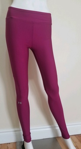Under Armour Womens Size XS Purple Compression Heatgear Pants Inseam 31 - Picture 2 of 6