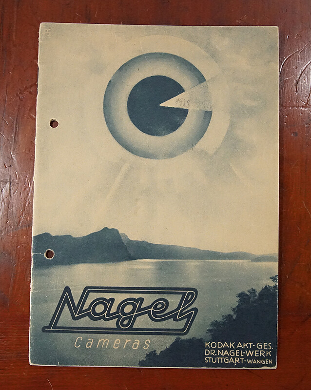 KODAK NAGEL CATALOG, IN GERMAN, 16 PAGES, HOLES PUNCHED/COVER