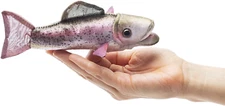Mini Rainbow Trout Finger Puppet
