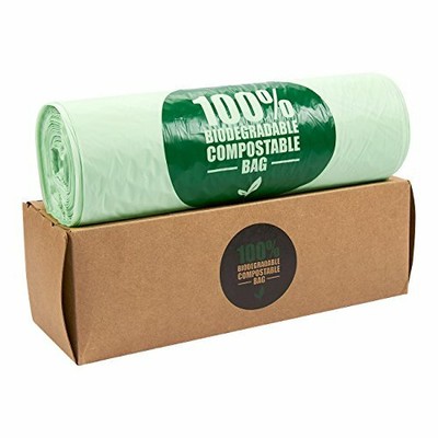 Download 100PC Biodegradable Compost Bags Eco-Friendly Trash Bag 3 ...