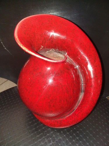 Vase Rosenherz aus Keramik von Fred und Andrée STOCKER um 1950 - Bild 7 von 12