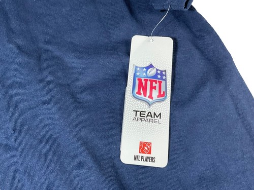 NFL New England Patriots Men’s T-Shirt Size XL #1 Cam Newton Blue Football NWT - Picture 4 of 11