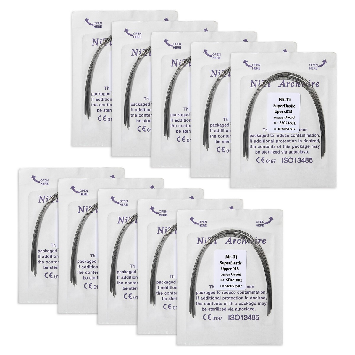 Forniture Dentali ARCHI NITI ESTETICI G4 FORMA EUROPA I - Foto 4