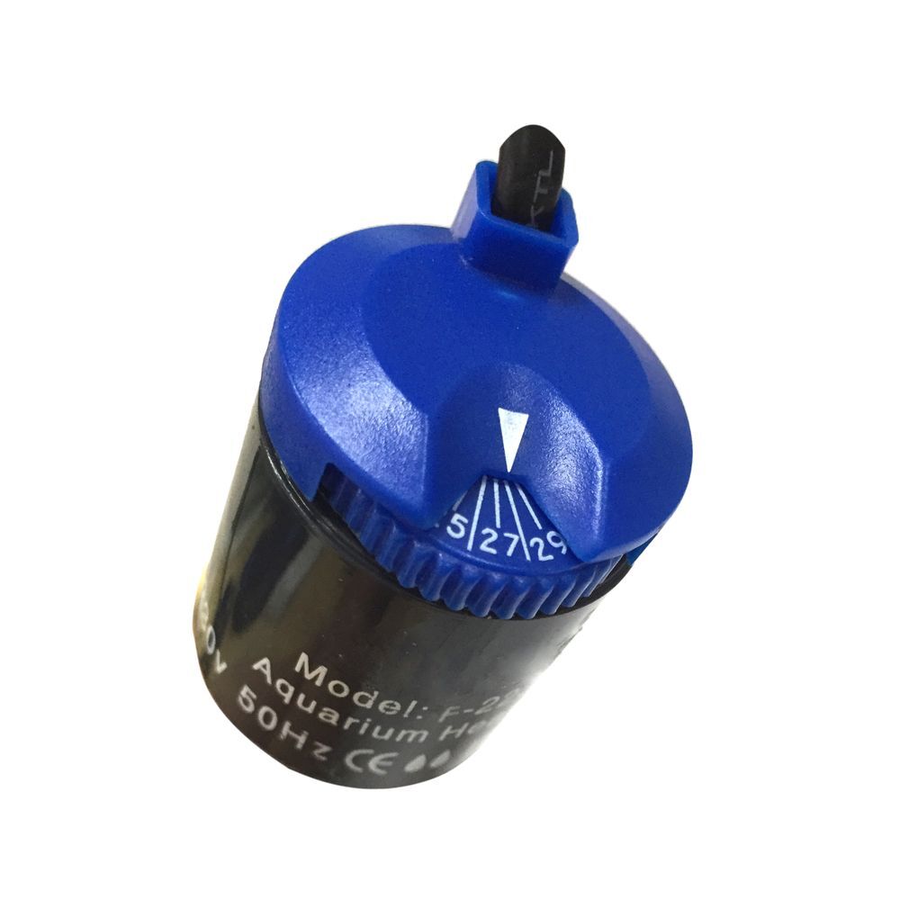 AquaOne asta riscaldante per acquario 200 Watt F223 riscaldatore di regolazione riscaldamento acqua dolce acqua di mare foto 3