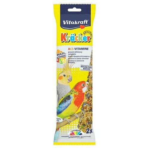 5 X 2 PACK VITAKRAFT KRACKER COCKATIEL LOVEBIRD TREAT FOOD STICKS 180g
