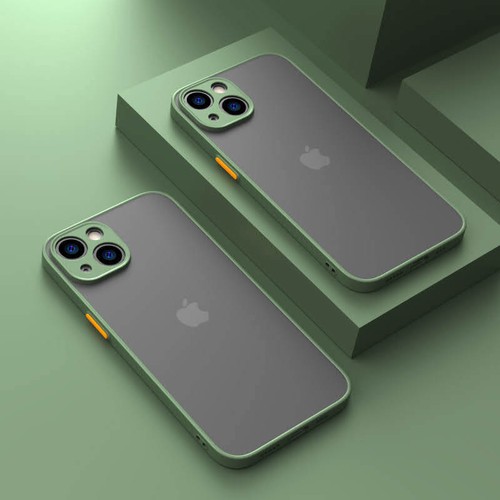 Shockproof Matte Case For iPhone 13 12 11 Pro Max XR XS X 7 8 Plus SE Bumper cle - Picture 8 of 17