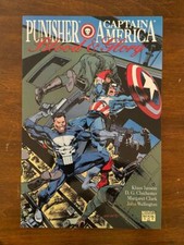 PUNISHER CAPTAIN AMERICA:BLOOD & GLORY #1 (Marvel, 1992) VF Janson