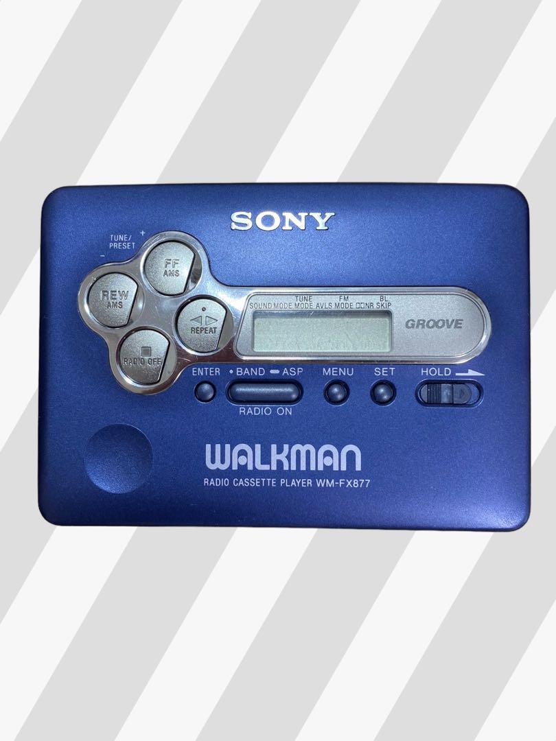 ポータブルプレーヤー SONY WALKMAN WM-FX877 SONY Walkman Radio Cassette Player WM-FX877 Operation
