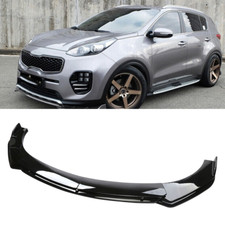 For Kia Sportage Front Bumper Lip Spoiler Lower Splitter Gloss Black Body Kit For Kia Sportage Front Bumper Lip Spoiler Lower Splitter Gloss Black Body Kit