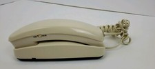 CONAIR Slimline Wall / Desk Telephone Model SW207AS Off Beige