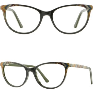 olive green glasses