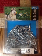 PDQ 15 Ft Dog Tie Out Chain   