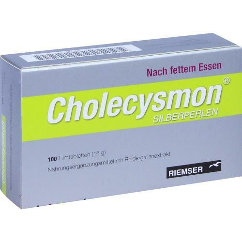 CHOLECYSMON Silberperlen 100 St PZN 1218221