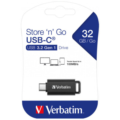 kQ Verbatim Store 'n' Go USB-C-Stick 32 GB USB 3.2 Gen 1 Stick 49457
