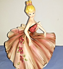 Lefton Cera Blonde Lady Dress (ON SALE) Dancing (Exclusive Numbered) Vintage