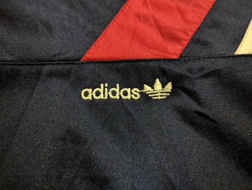 Adidas Vintage Tracksuit Top Light Jacket Full Zip 80s Retro Men's XL - Picture 4 of 6