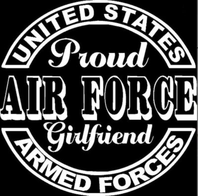 Proud Air Force Girlfriend Seal Car Truck Window Bumper Sticker Decal US Seller