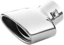 Auspuffblende Endrohr Edelstahl Oval Chrom Für MG Für Rover Für Mini Cooper