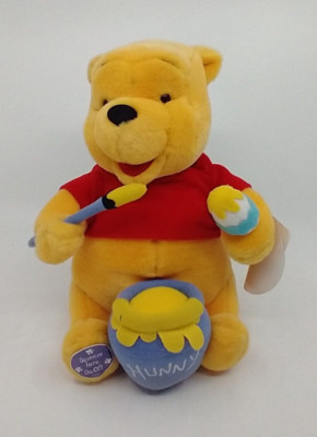 Telco WInnie The Pooh Animated Easter Plush With Tag - Couldn't Get Pooh To Move