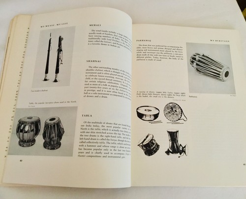 Vtg Ravi Shankar My Music My Life Song Book Autobiography 1968 - Picture 7 of 7