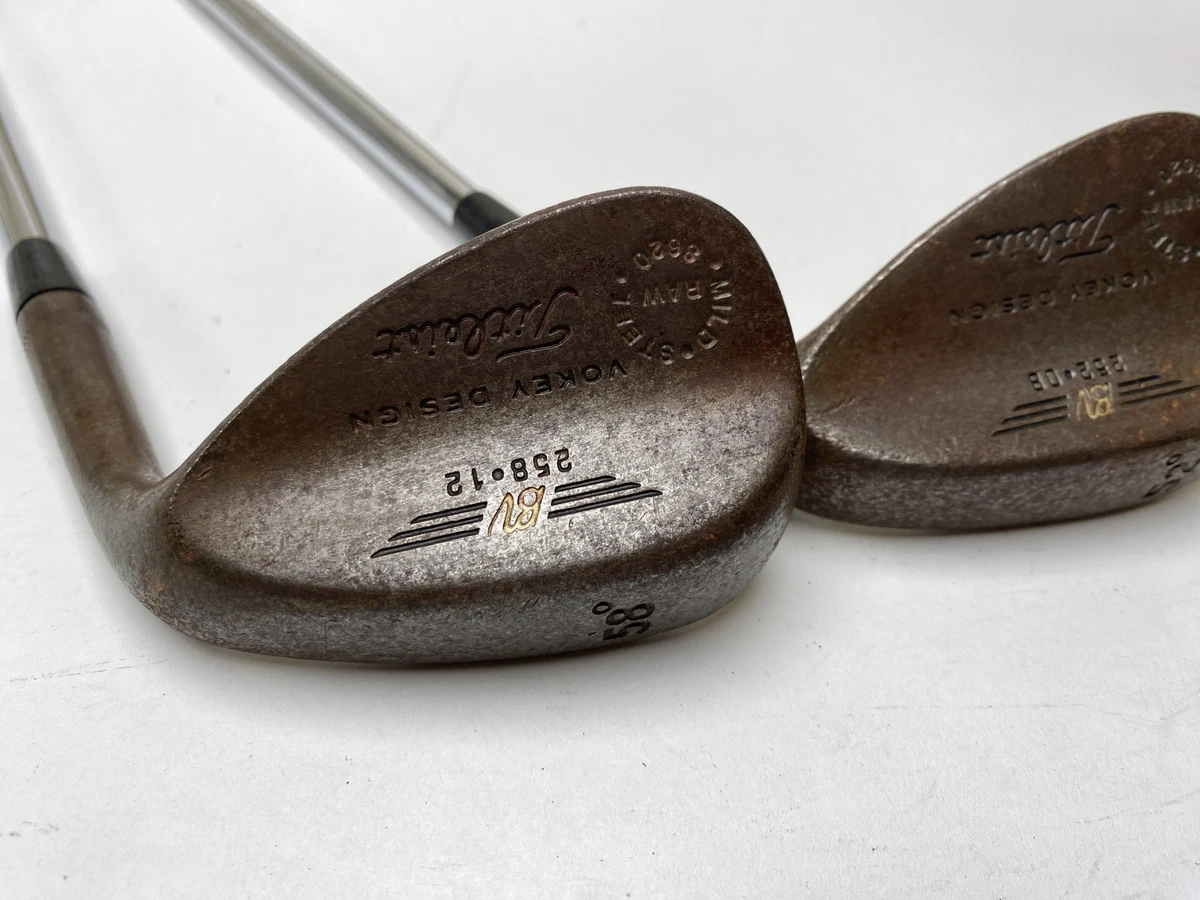 Titleist Vokey Raw Wedge Set 52* 8 | 58* 12 DG S300 Stiff Steel